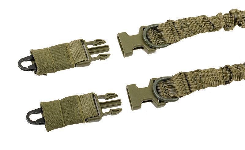 Збройовий ремінь 2 або 1-точковий bungee - Olive [8FIELDS] M51617010-1-OD фото