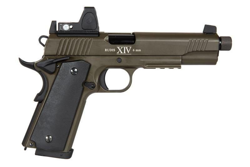 Страйкбольный пистолет SECUTOR RUDIS MAGNA XIV CO2 - olive drab [Secutor] (для страйкбола) SEU-02-027834 фото