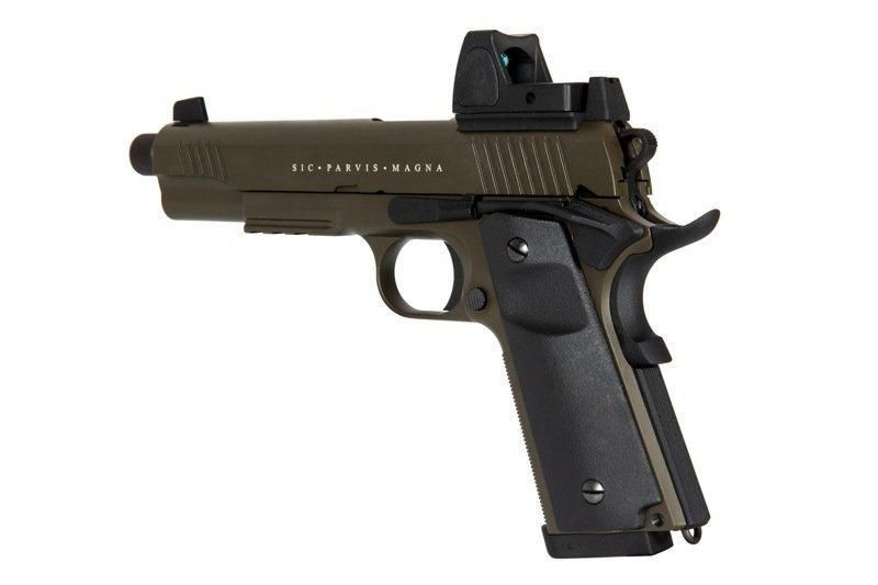 Страйкбольный пистолет SECUTOR RUDIS MAGNA XIV CO2 - olive drab [Secutor] (для страйкбола) SEU-02-027834 фото