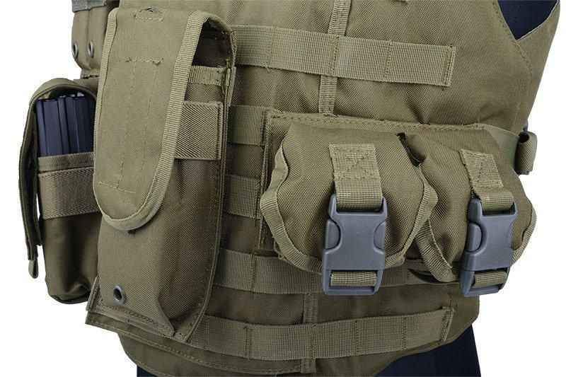Жилет тактический (разгрузочный) типа IBA - olive [GFC Tactical] (для страйкбола) GFT-18-009886 фото
