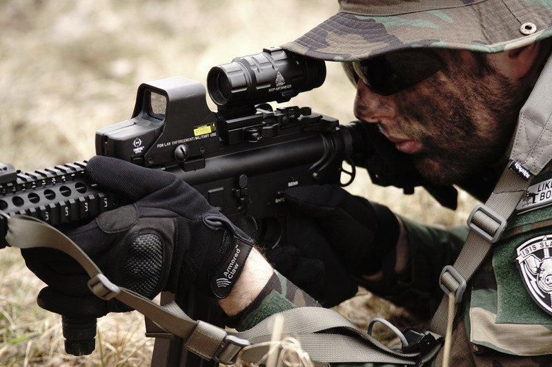 Страйкбольний коліматорний приціл TO551 - tan [Theta Optics] (для страйкболу) THO-10-010999 фото