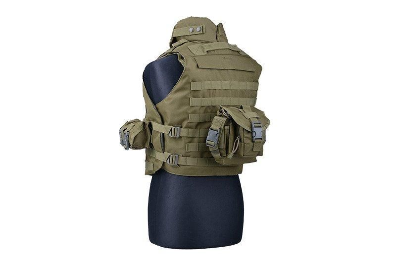 Жилет тактический (разгрузочный) типа IBA - olive [GFC Tactical] (для страйкбола) GFT-18-009886 фото