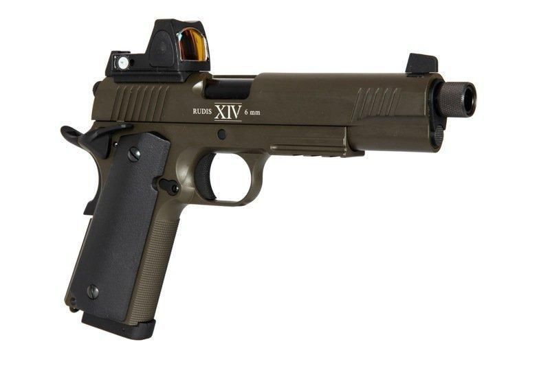 Страйкбольный пистолет SECUTOR RUDIS MAGNA XIV CO2 - olive drab [Secutor] (для страйкбола) SEU-02-027834 фото