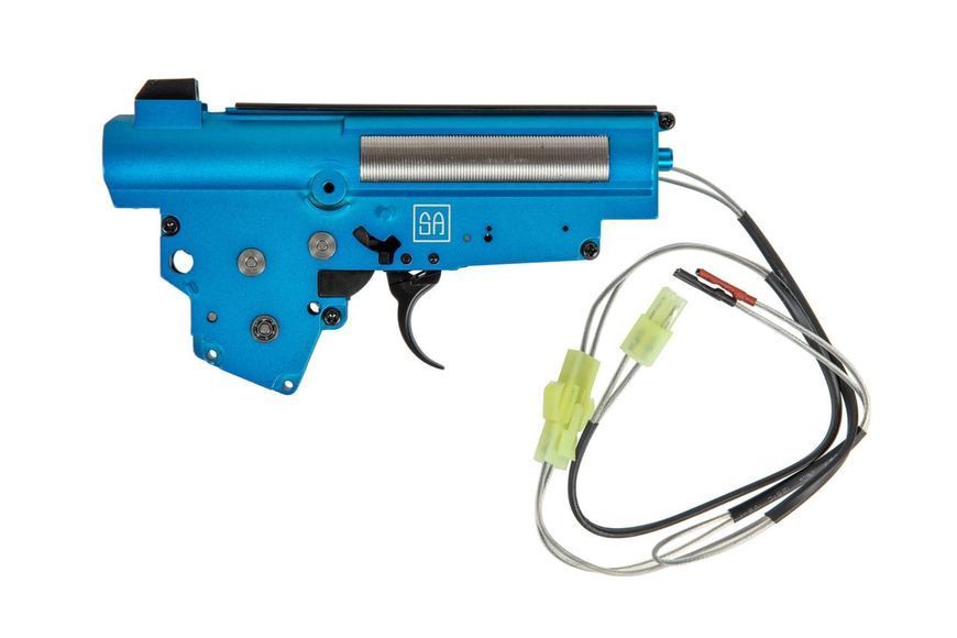 Комплектний посилений Gearbox V3 QD з мікровимикачем (проводка назад) [Specna Arms] (для страйкболу) SPE-08-023723 фото