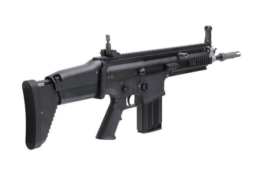 Страйкбольный аналог karabinka WE SCAR-H "Open Bolt" - czarna [WE] (для страйкболу) WET-02-017091 фото