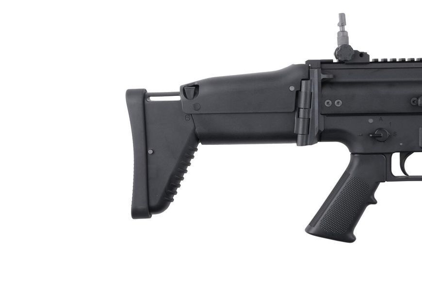 Страйкбольный аналог karabinka WE SCAR-H "Open Bolt" - czarna [WE] (для страйкболу) WET-02-017091 фото