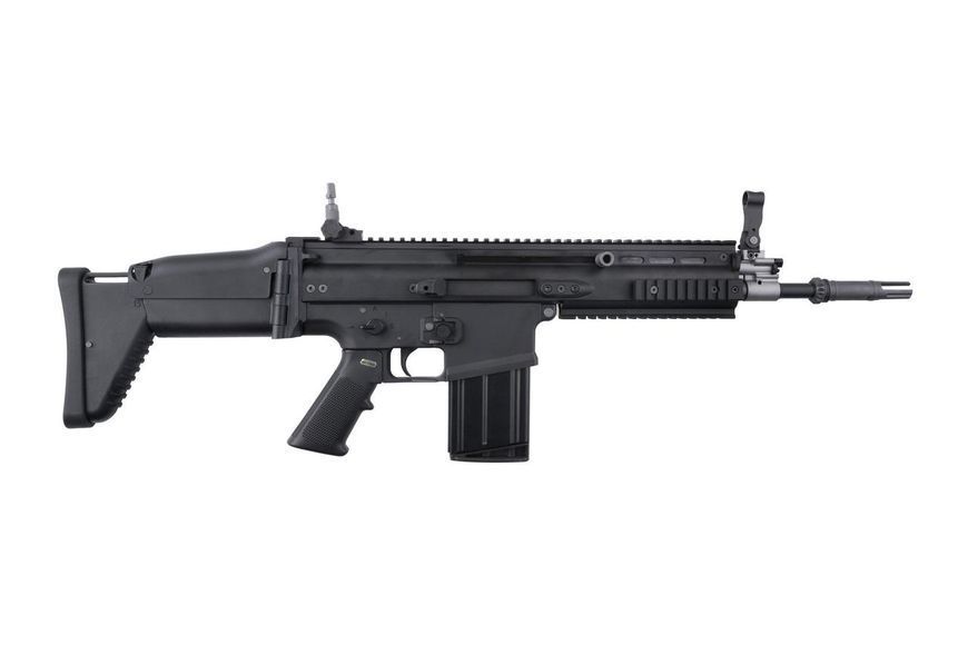 Страйкбольный аналог karabinka WE SCAR-H "Open Bolt" - czarna [WE] (для страйкболу) WET-02-017091 фото