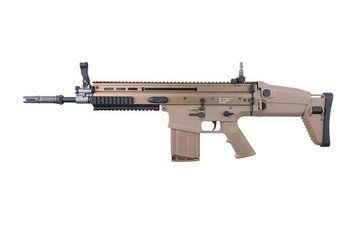 Страйкбольный аналог karabinka WE SCAR-H "Open Bolt" - tan [WE] (для страйкболу) WET-02-017092 фото