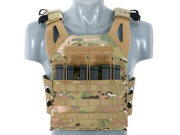 Jump Plate Carrier V2 з аналогом балістичних пластин - Multicam [8FIELDS] (для страйкболу) M51611025-2-CP фото