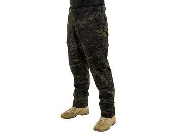 Spodnie Ergonomic Fit Long (34W) - MultiCam Black [EmersonGear] (для страйкболу) EMB9463MCBK34 фото