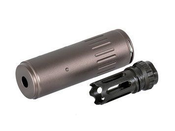 Глушник тип ACC 122mm - coyote (для страйкболу) BD0477 фото