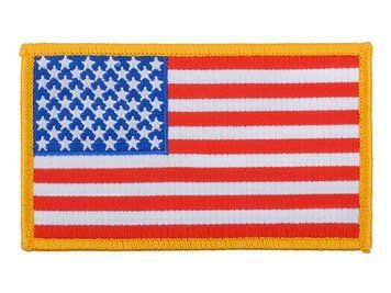 Нашивка haftowana US Flag Big - Yellow [Minotaurtac] (для страйкболу) MIN53-US фото