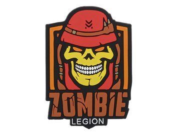 Нашивка Zombie Legion PVC - Red [Emerson] (для страйкболу) EM9359R фото