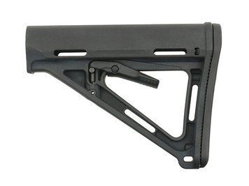 Ергономічний приклад тактичний mod.2 - black (для страйкболу) BD3650 фото