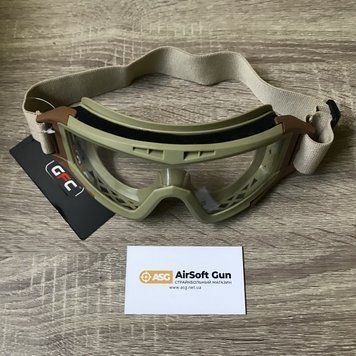 Gogle niskoprofilowe - tan [GFC Tactical] (для страйкболу) GFT-41-000750 фото