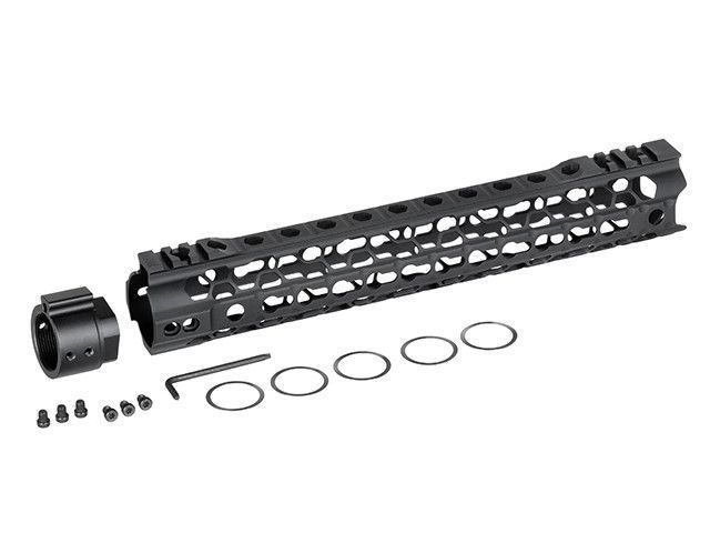 12,5" цевьё скелетное Key-Mod - Black [Kublai] (для страйкбола) AS.R178K12-BK фото