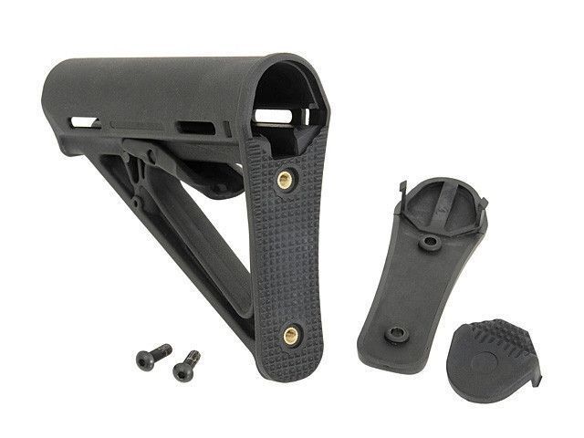 Эргономичный приклад тактический mod.2 - black (для страйкбола) BD3650 фото