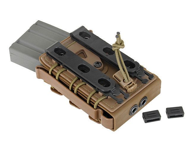 Ładownica Soft Shell na magazynki karabinowe - Black [TMC] (для страйкбола) TMC2777-BK фото
