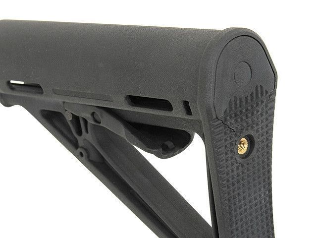 Эргономичный приклад тактический mod.2 - black (для страйкбола) BD3650 фото