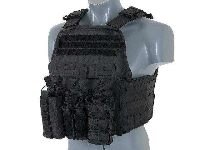 Багатозадачний Plate Carrier - Black [8FIELDS] (для страйкболу) M51611031-BK фото