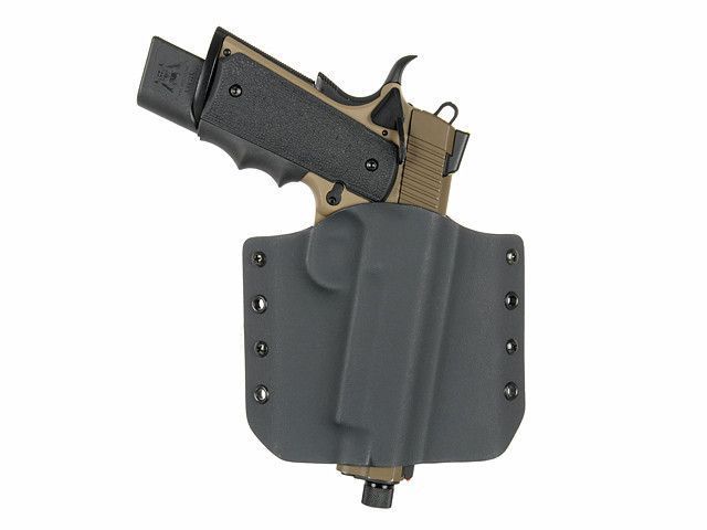 Открытая кобура KYDEX для 1911 - Black [8FIELDS] (для страйкбола) BT-KOC1911 фото