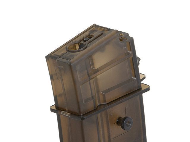 Магазин із полімерного пластику бункерного типу на 450 куль для G36/SL8 &mdash; Transparent [CYMA] (для страйкболу) FBP2172 (CYM-05-002170) фото