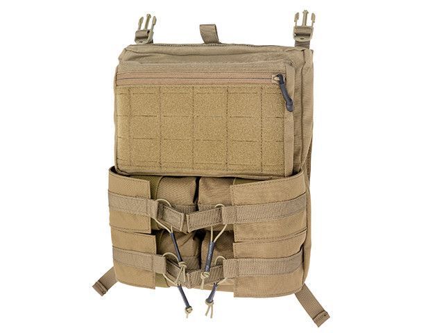 Modułowy odpinany panel tylny do 420 Plate Carrier - Coyote Brown [Emerson] (для страйкболу) EM9535CB фото