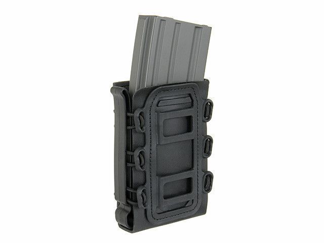 Ładownica Soft Shell na magazynki karabinowe - Black [TMC] (для страйкбола) TMC2777-BK фото