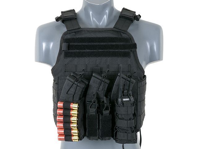Багатозадачний Plate Carrier - Black [8FIELDS] (для страйкболу) M51611031-BK фото
