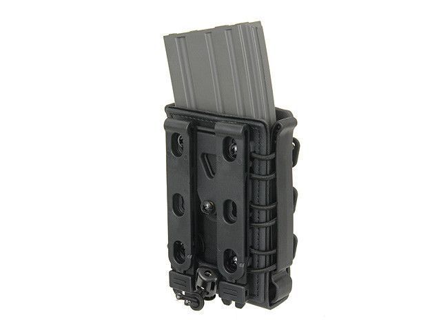 Ładownica Soft Shell na magazynki karabinowe - Black [TMC] (для страйкбола) TMC2777-BK фото
