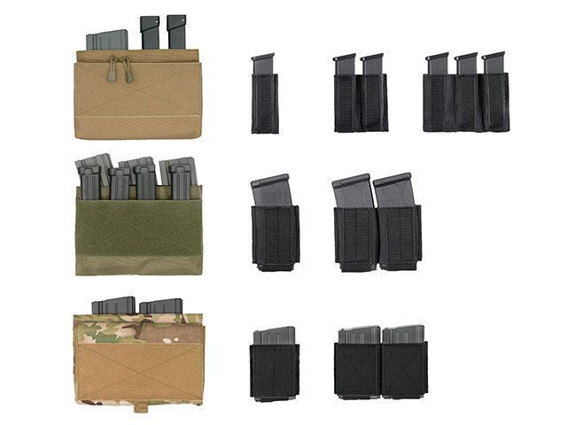 MOLLE kangurowy panel przedni - MULTICAM BLACK [8FIELDS] M51613258-MB фото