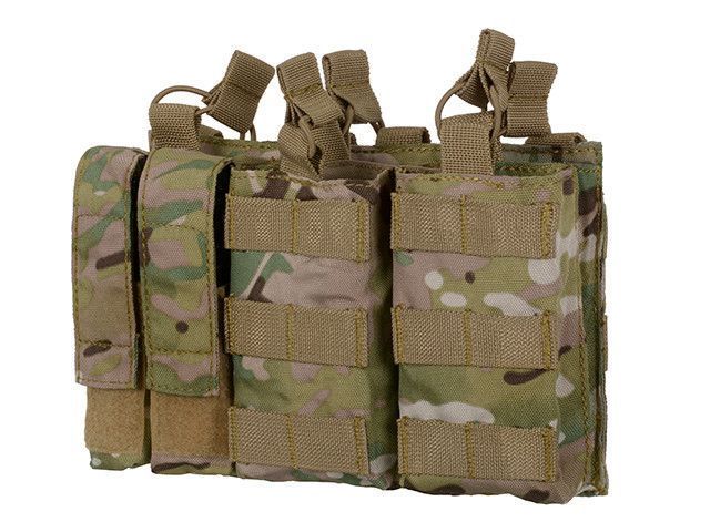 Потрійний подсумок пістолетно-гвинтівковий AK/9mm (5 plus 2) - Multicam [8FIELDS] M51613137-CP фото