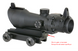 Коліматор ACOG 1X32 Rifle Red Dot Sight &mdash; Black [Aim-O] (для страйкболу) AO5015-BK(008414) фото 8