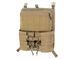 Modułowy odpinany panel tylny do 420 Plate Carrier - Coyote Brown [Emerson] (для страйкболу) EM9535CB фото 3