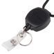KEY-BAK - Sidekick&reg; Retractable Key Chain & Badge Breakaway Lanyard with Twist-Free Clear Vinyl I.D. Strap - 24208 фото 2