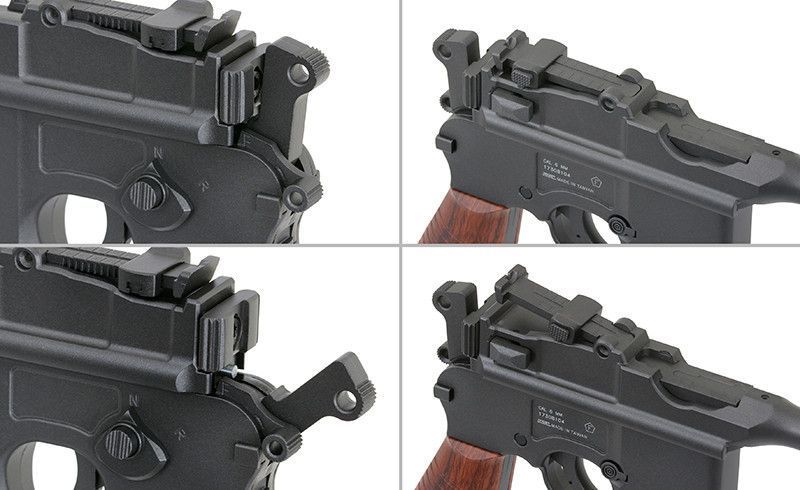 Пістолет Mauser M712 BLOWBACK [KWC] (для страйкболу) TF33-C1016 фото