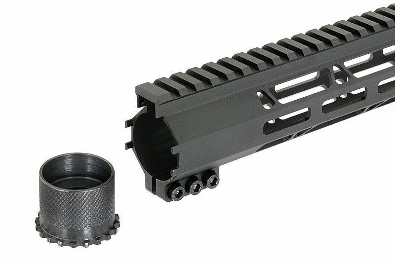 10 дюймовое цевьё Free Float в системе M-LOK - Black [Vector Optics] (для страйкбола) SCRAAM-36 фото