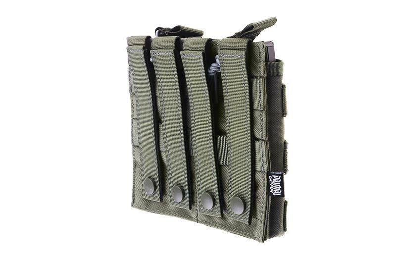 Подвійний подсумок Open I для магазинів AK/M4/G36 - ranger green [Primal Gear] (для страйкболу) PRI-19-019480 фото