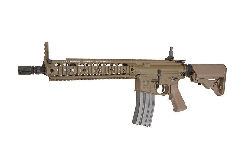 Аналог автоматичної гвинтівки Knight's Armament SR16 CQB - Tan [VFC] (для страйкболу) VFC-01-013475 фото