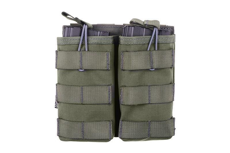 Подвійний подсумок Open I для магазинів AK/M4/G36 - ranger green [Primal Gear] (для страйкболу) PRI-19-019480 фото