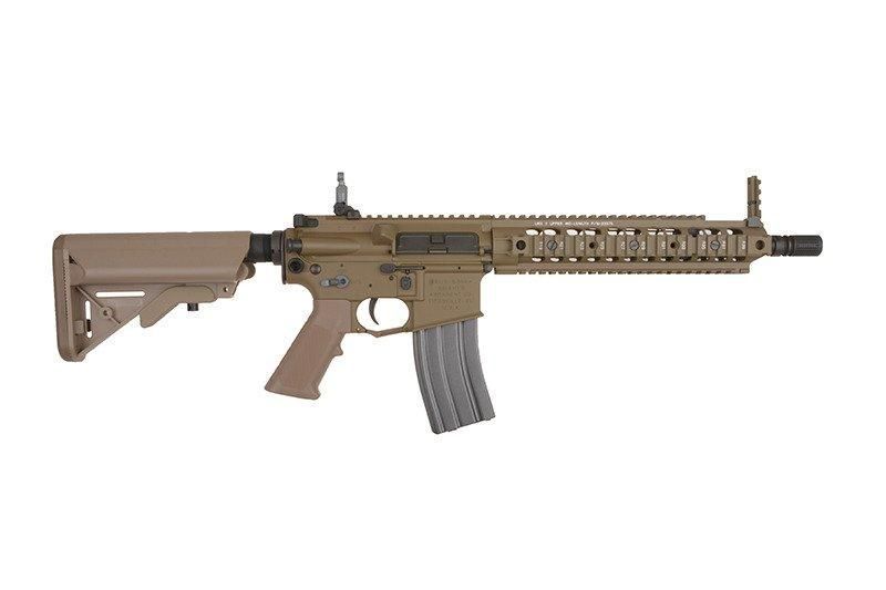 Аналог автоматичної гвинтівки Knight's Armament SR16 CQB - Tan [VFC] (для страйкболу) VFC-01-013475 фото
