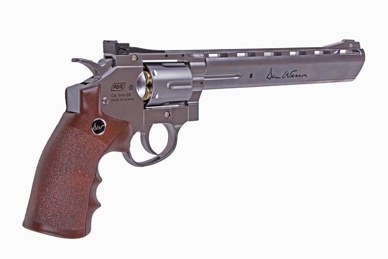 Страйкбольный револьвер Dan Wesson 8" - silver [ASG] (для страйкбола) ASG-02-014011 фото