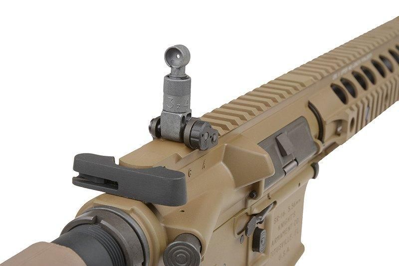 Аналог автоматичної гвинтівки Knight's Armament SR16 CQB - Tan [VFC] (для страйкболу) VFC-01-013475 фото