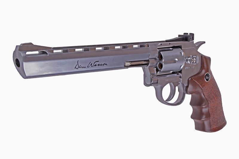 Страйкбольный револьвер Dan Wesson 8" - silver [ASG] (для страйкбола) ASG-02-014011 фото
