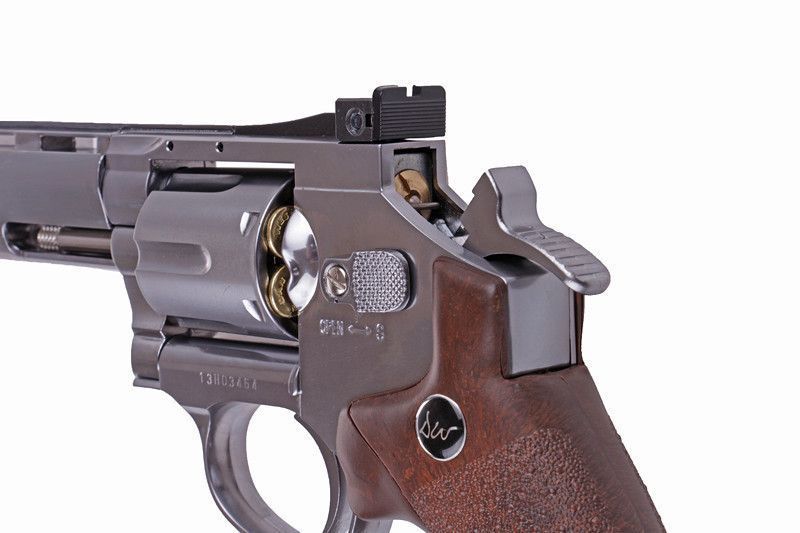 Страйкбольный револьвер Dan Wesson 8" - silver [ASG] (для страйкбола) ASG-02-014011 фото