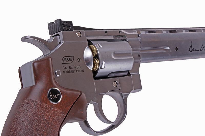 Страйкбольный револьвер Dan Wesson 8" - silver [ASG] (для страйкбола) ASG-02-014011 фото