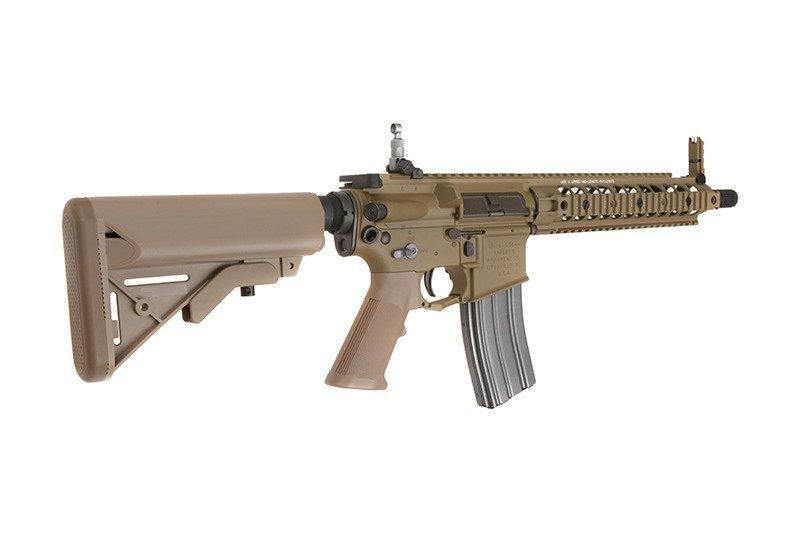 Аналог автоматичної гвинтівки Knight's Armament SR16 CQB - Tan [VFC] (для страйкболу) VFC-01-013475 фото