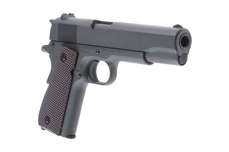 Страйкбольный пистолет Colt 1911 100Th Anniversary - Grey [CyberGun] (для страйкбола) CYB-02-019924 фото