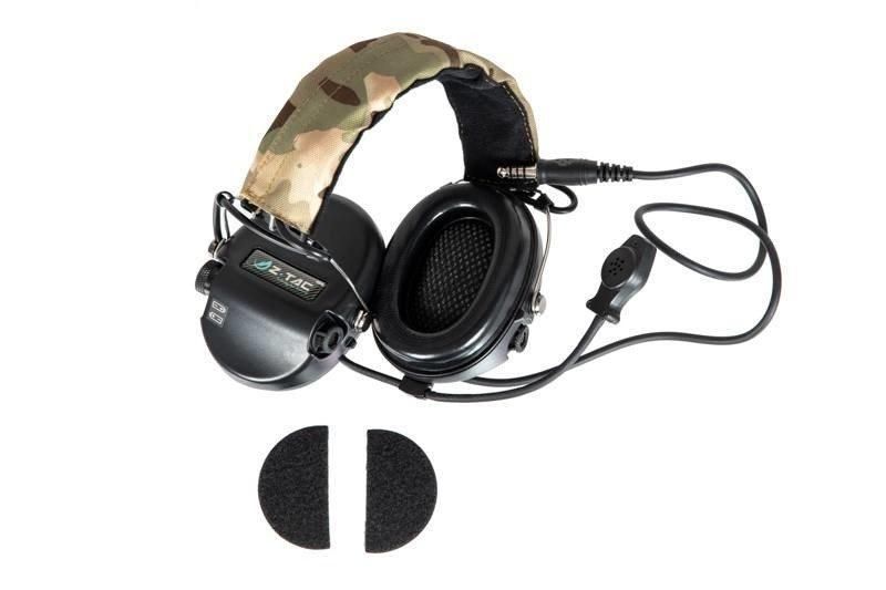 Zestaw słuchawkowy zSor - oliwkowy / MC [Z-Tactical] (для страйкболу) ZTC-31-025046 фото