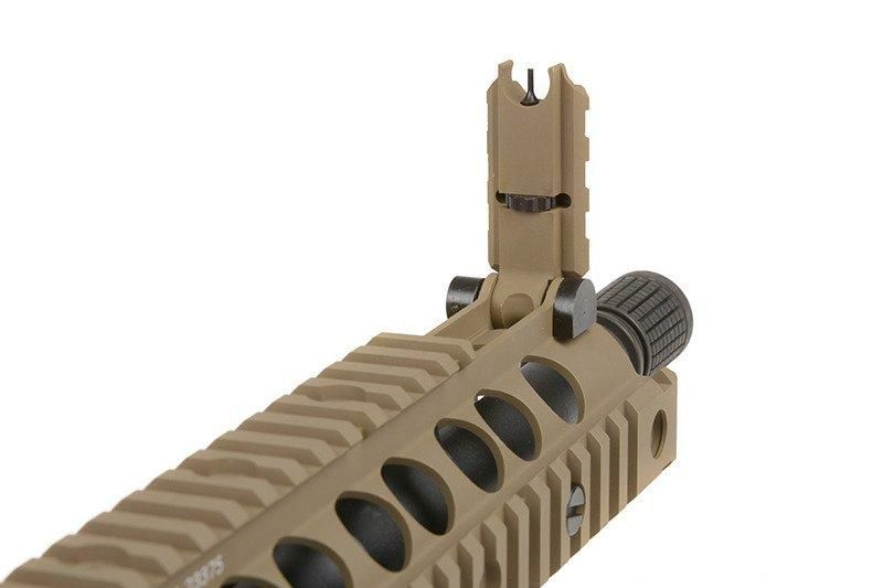 Аналог автоматичної гвинтівки Knight's Armament SR16 CQB - Tan [VFC] (для страйкболу) VFC-01-013475 фото